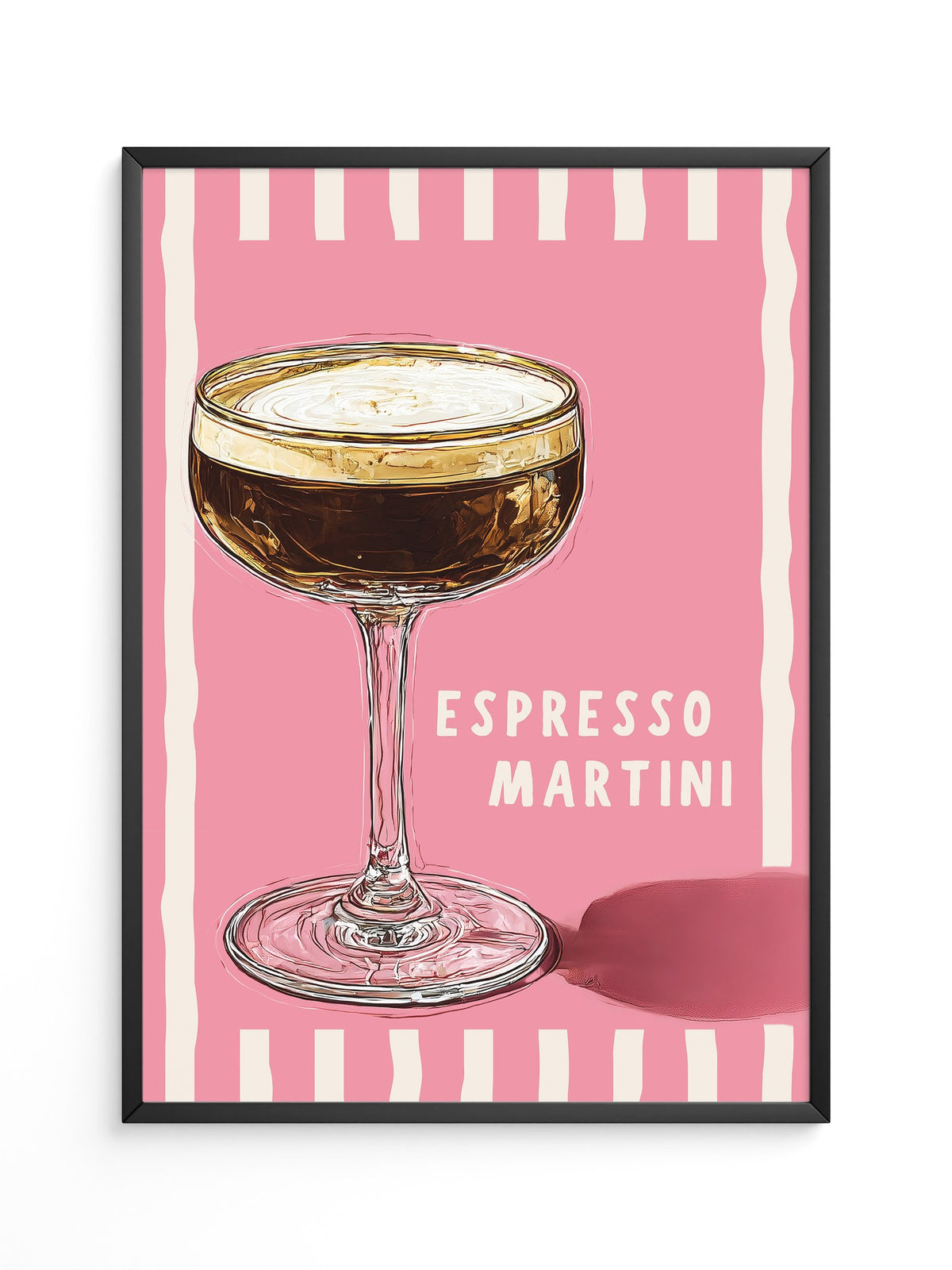 Espresso Martini Retro Pink