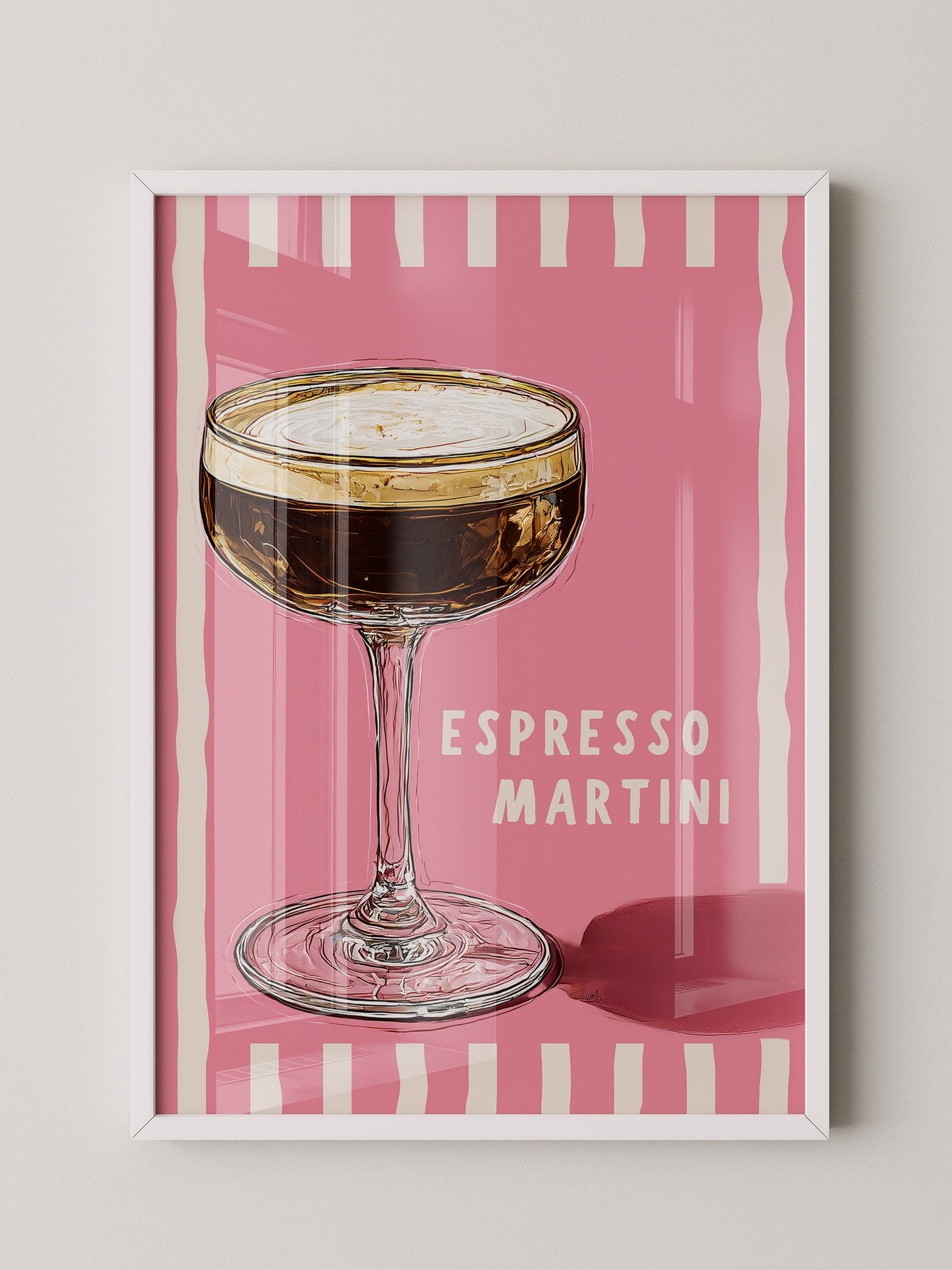 Espresso Martini Retro Pink