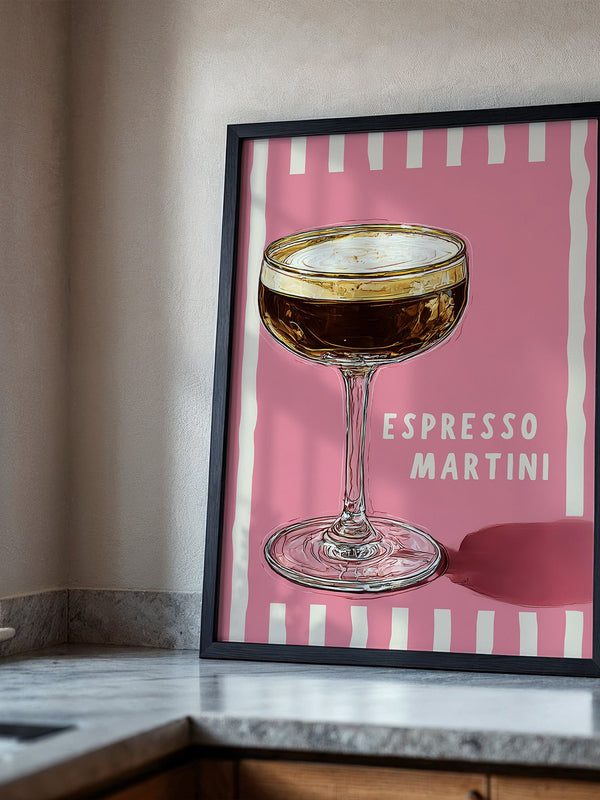 Espresso Martini Retro Pink