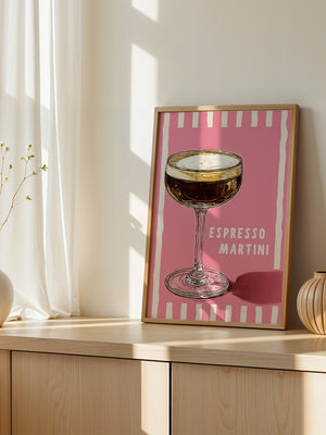 Espresso Martini Retro Pink