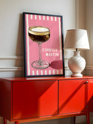 Espresso Martini Retro Pink