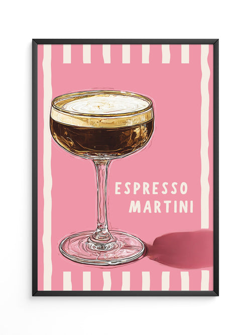 Espresso Martini Retro Pink