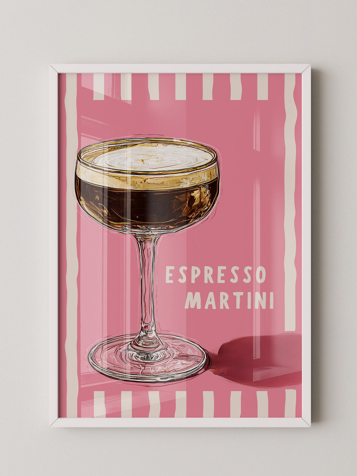 Espresso Martini Retro Pink