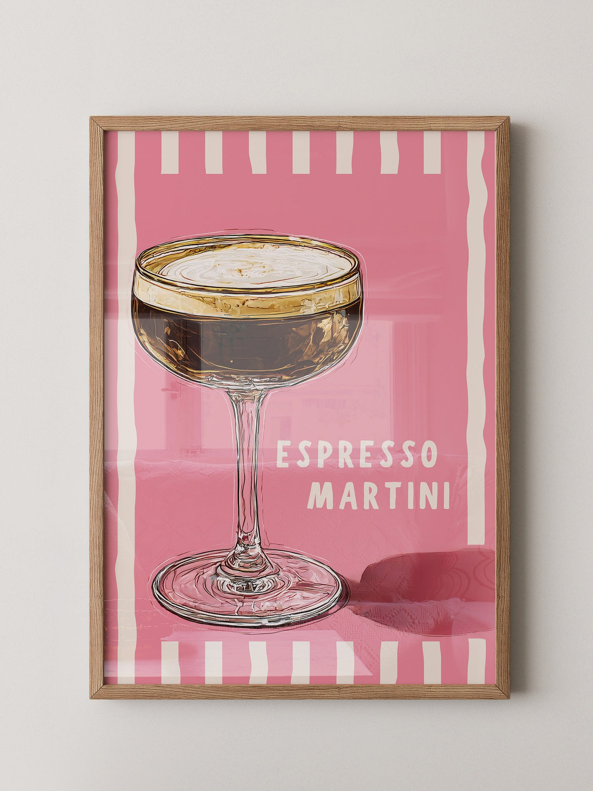 Espresso Martini Retro Pink