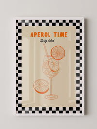 Aperol Spritz Retrozeichnung