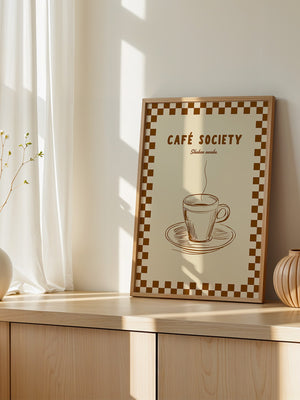 Kaffee Vintage Illustration