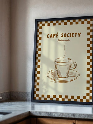 Kaffee Vintage Illustration