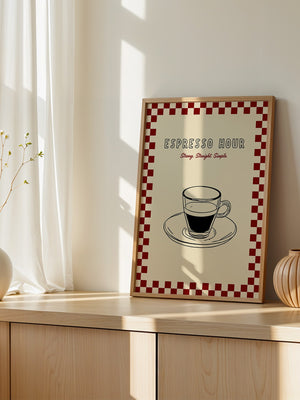 Espresso Tasse Retro Design