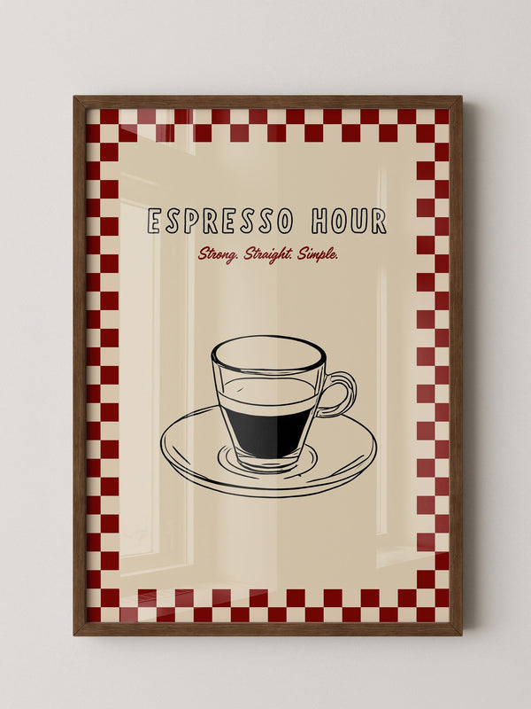 Espresso Tasse Retro Design