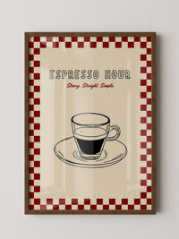 Espresso Tasse Retro Design