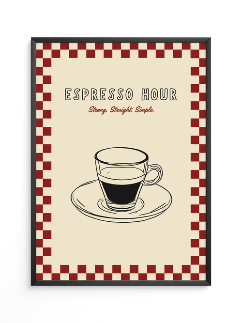 Espresso Tasse Retro Design
