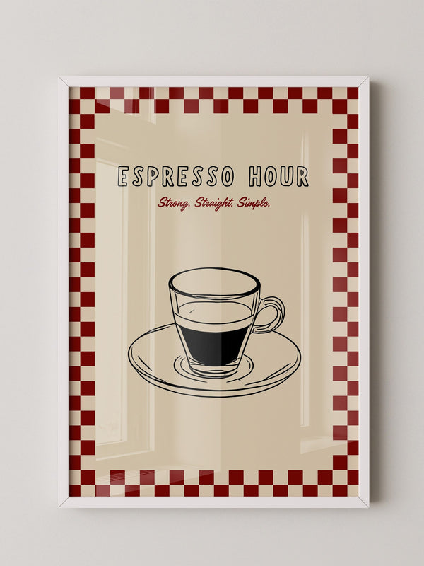 Espresso Tasse Retro Design
