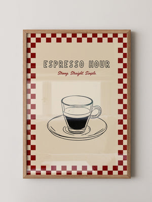 Espresso Tasse Retro Design