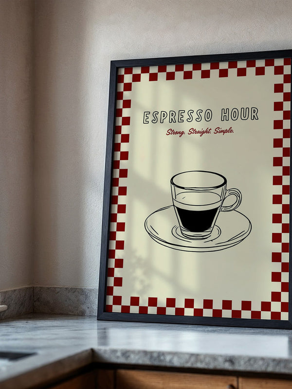 Espresso Tasse Retro Design