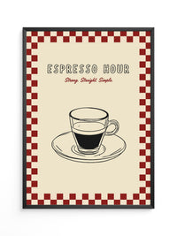 Espresso Tasse Retro Design