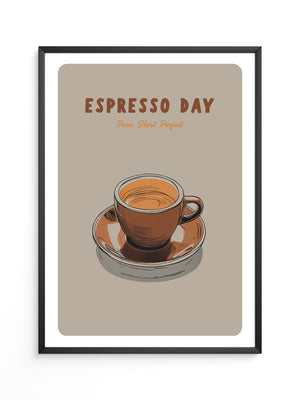 Espressotasse Retro Braun