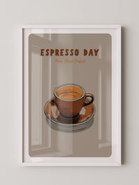 Espressotasse Retro Braun