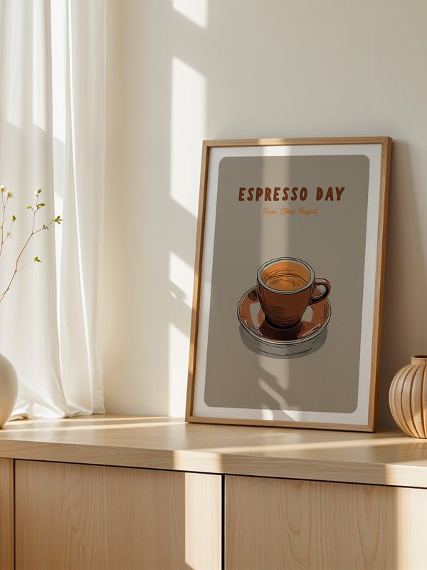 Espressotasse Retro Braun