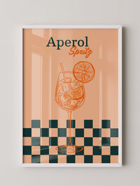 Aperol Spritz Grafik Retro