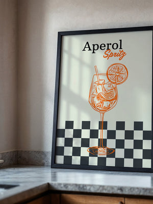 Aperol Spritz Retro Stil