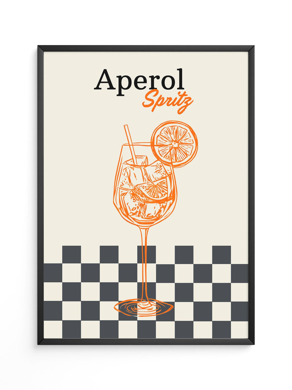 Aperol Spritz Retro Stil