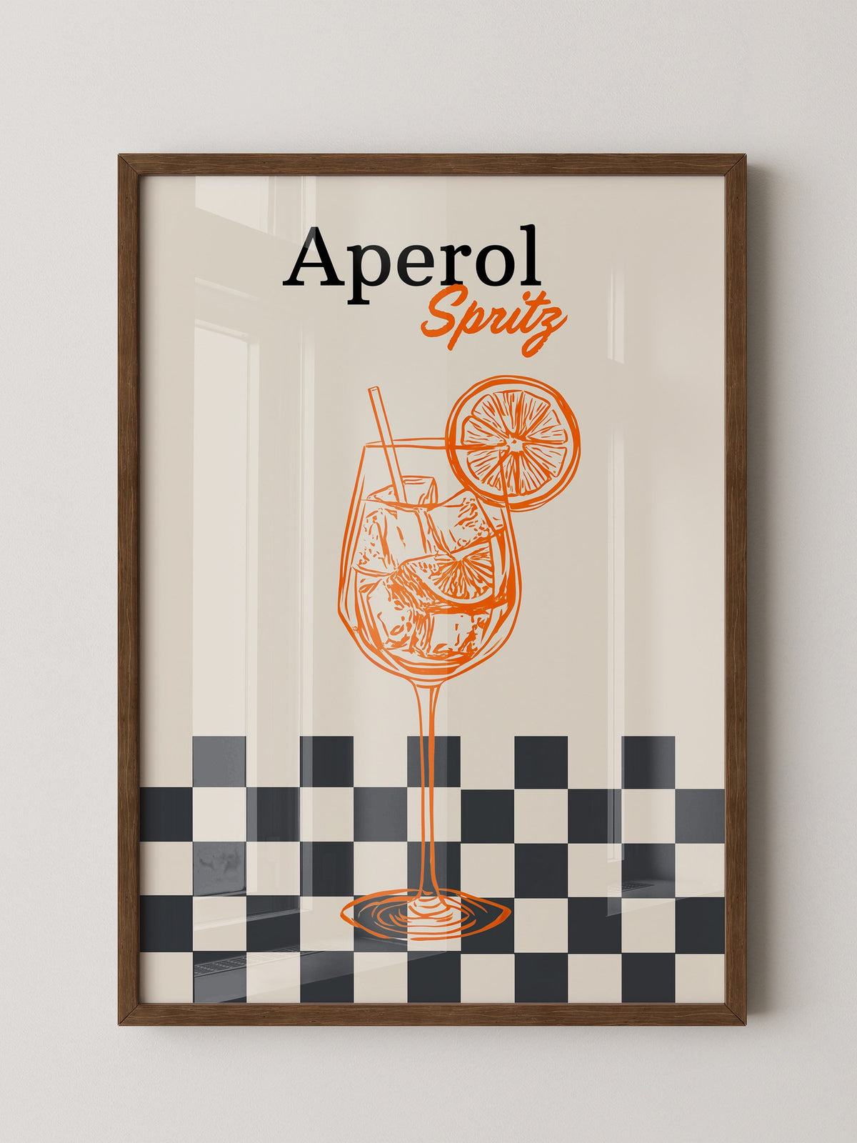 Aperol Spritz Retro Stil