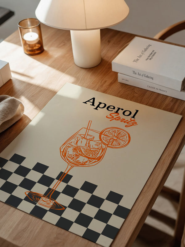 Aperol Spritz Retro Stil