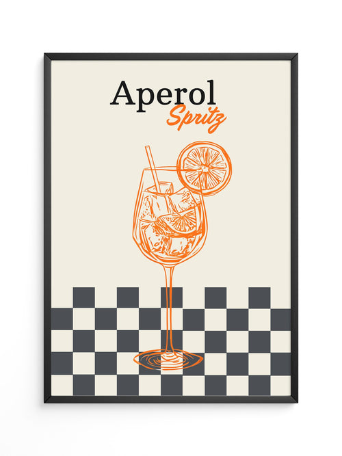 Aperol Spritz Retro Stil