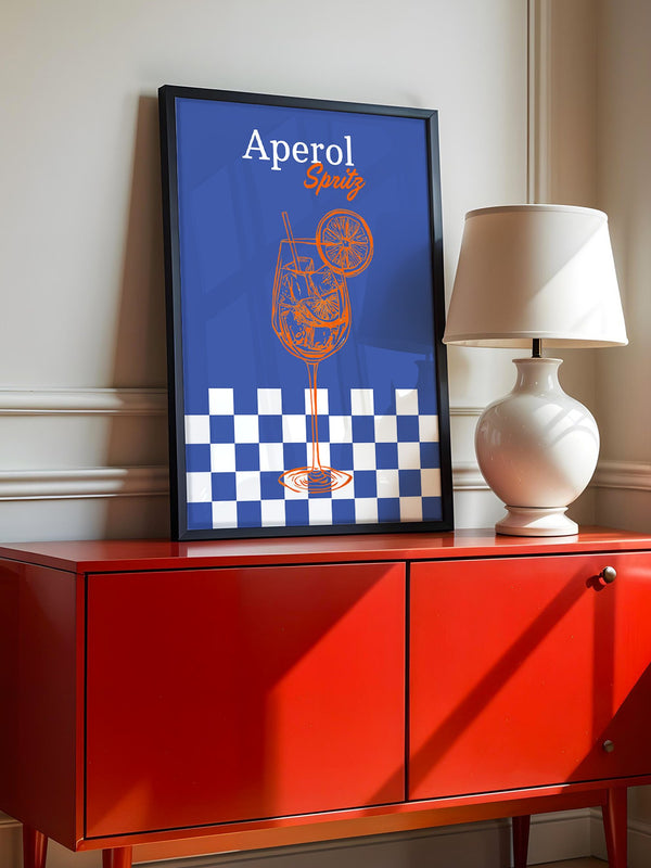 Aperol Spritz Blau Orange