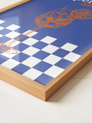 Aperol Spritz Blau Orange