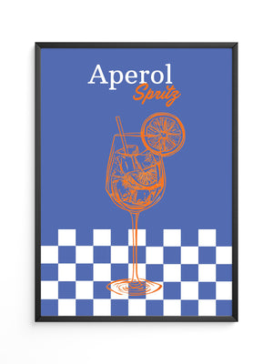 Aperol Spritz Blau Orange