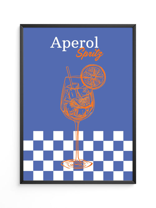 Aperol Spritz Blau Orange
