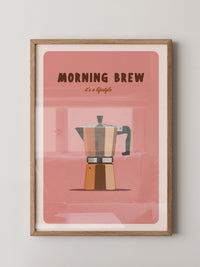 Kaffeekocher Retro Look