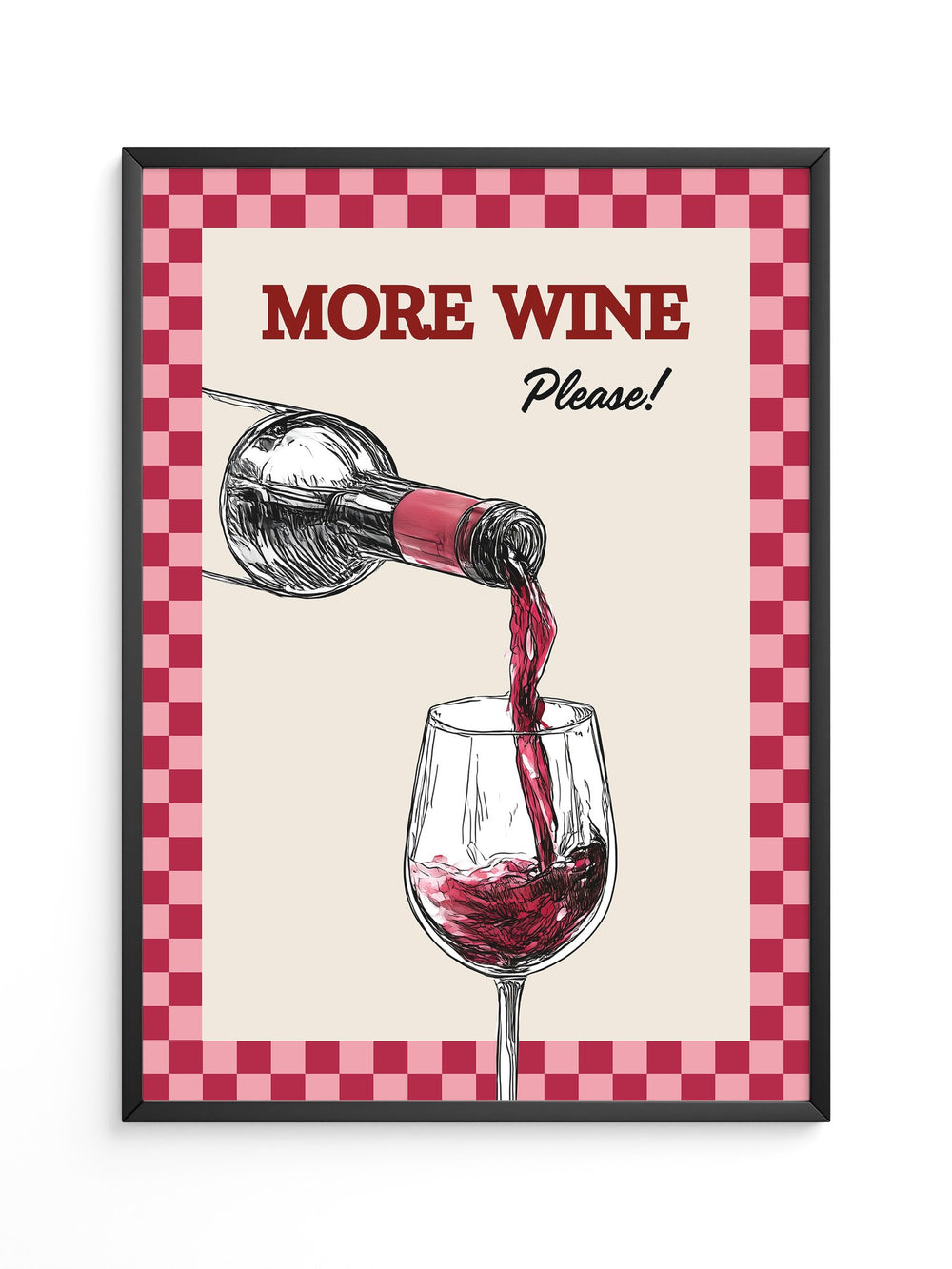 Weinglas Retro Rotton