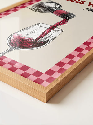 Weinglas Retro Rotton