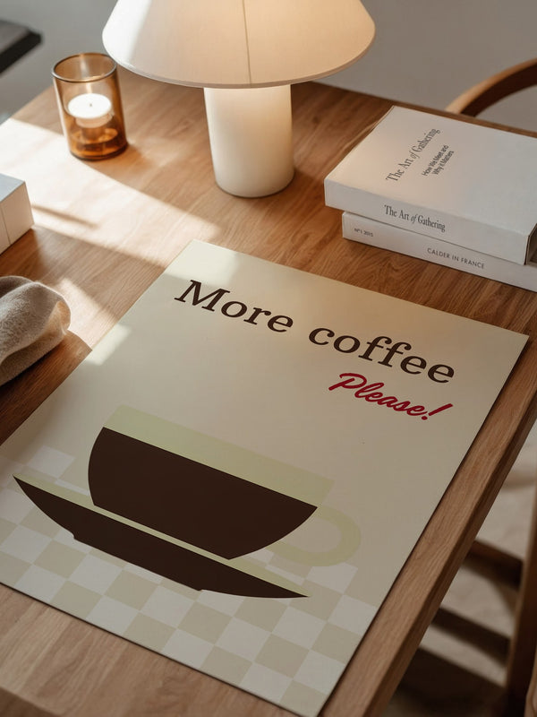 Kaffeetasse Text Retro-Design