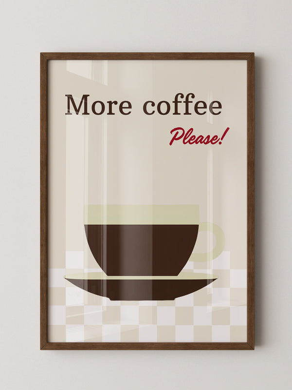 Kaffeetasse Text Retro-Design