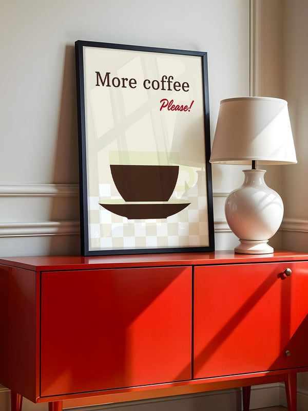 Kaffeetasse Text Retro-Design