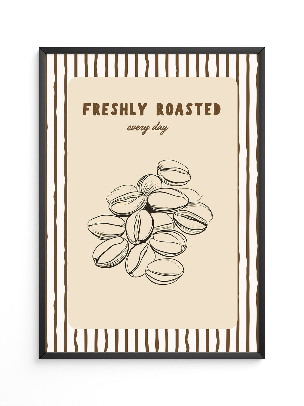 Kaffeebohnen Zeichnung Vintage