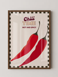 Rote Chili Schoten Illustration