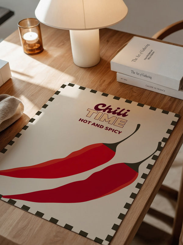 Rote Chili Schoten Illustration