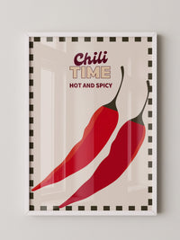 Rote Chili Schoten Illustration