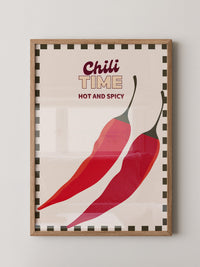 Rote Chili Schoten Illustration