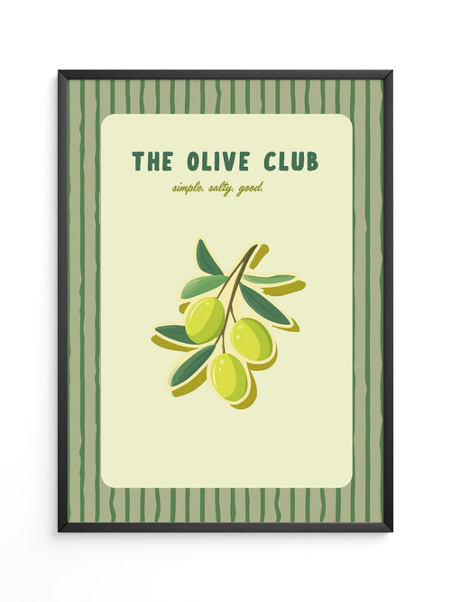 Olivenzweige Vintage Stil