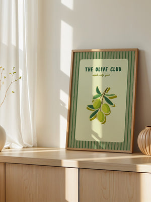 Olivenzweige Vintage Stil