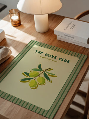 Olivenzweige Vintage Stil