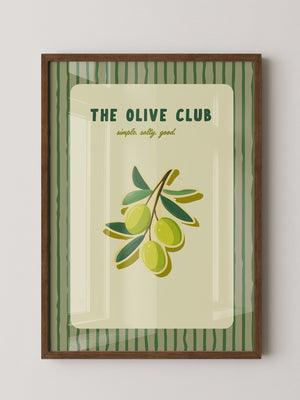 Olivenzweige Vintage Stil