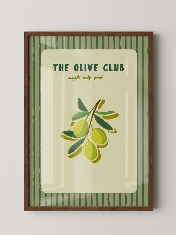 Olivenzweige Vintage Stil