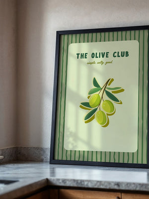 Olivenzweige Vintage Stil