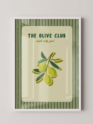 Olivenzweige Vintage Stil